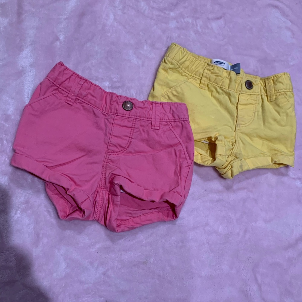 2 sets of shorts